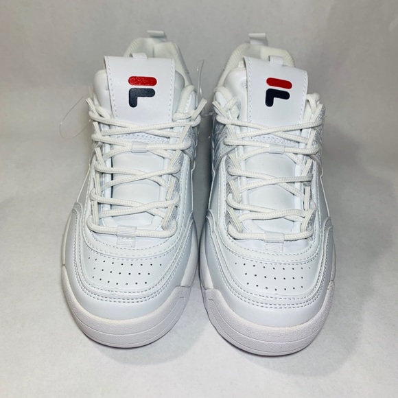 Womens Fila Athletic Shoe White Dogwood - Picture 3 of 7